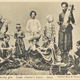A troupe of Indian show people, postcard printed by Gobind Ram and Oodey Ram, Jaipur, c. 1900.
